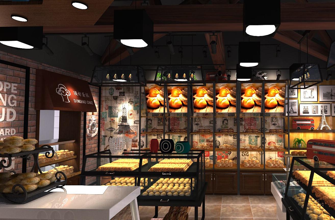 合肥蛋糕店裝修設計 - 盡在甲方裝飾！